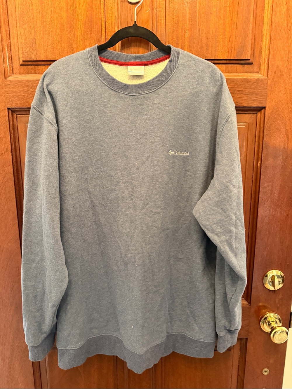 Columbia Men’s Blue Gray Heather Crewneck Sweatshirt | EUC